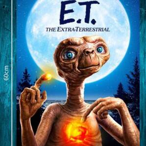 デカい!! 大型60cm E.T. 映画ポスターデザイン 新品・送料無料