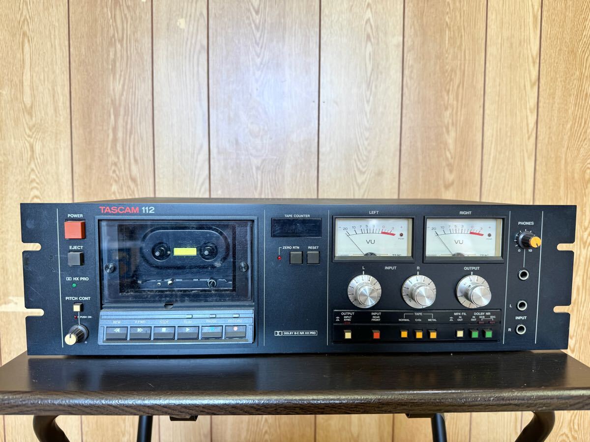 Yahoo!オークション -「tascam 112」(カセットデッキ Yahoo!オークション -「tascam 112」(カセットデッキ