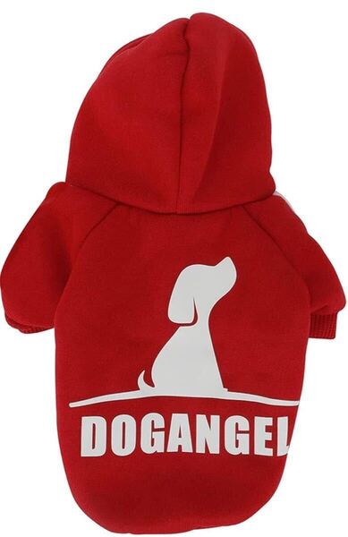 14) ペット服 秋冬 かわいい 犬服 パーカー サンゴフリース 裏ボア 暖かい ドッグウェア Tシャツ 防寒 犬の服 Sサイズ