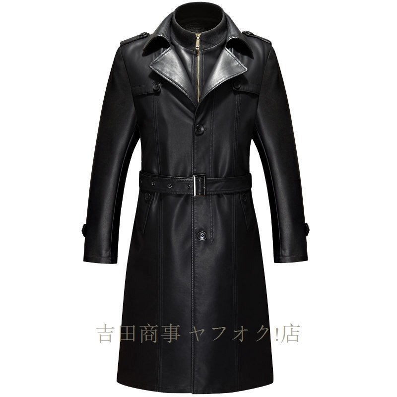 ☆極美品☆Nazareno Gabrielli リアルムートン ロングコート 黒