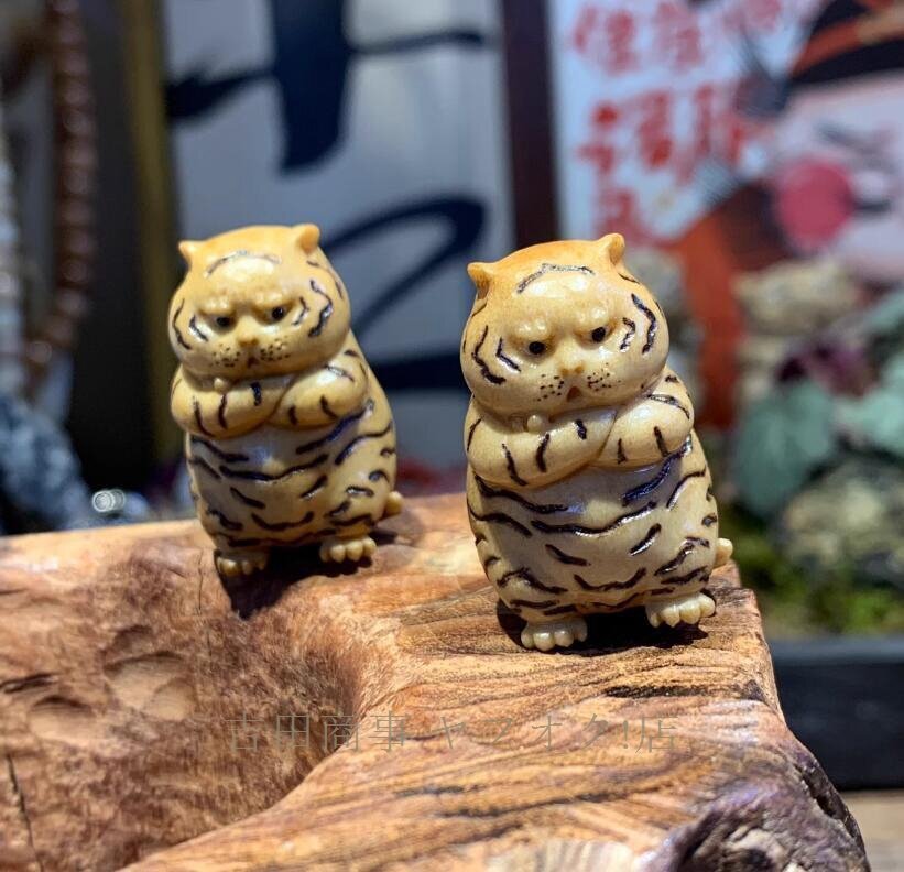 英】A1662 在銘 犬根付 日本美術 中国 提げ物 彫刻 小物 装飾品