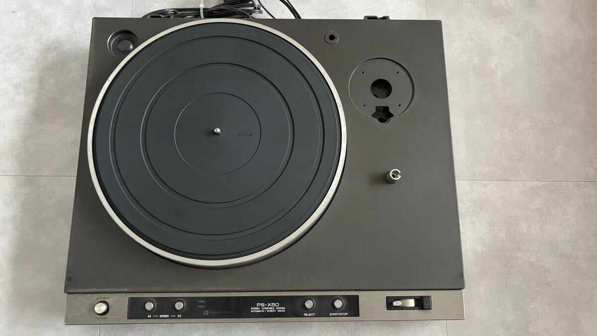 Yahoo!オークション -「ps-x50」(ターンテーブル) (オーディオ Yahoo!オークション -「ps-x50」(ターンテーブル) (オーディオ