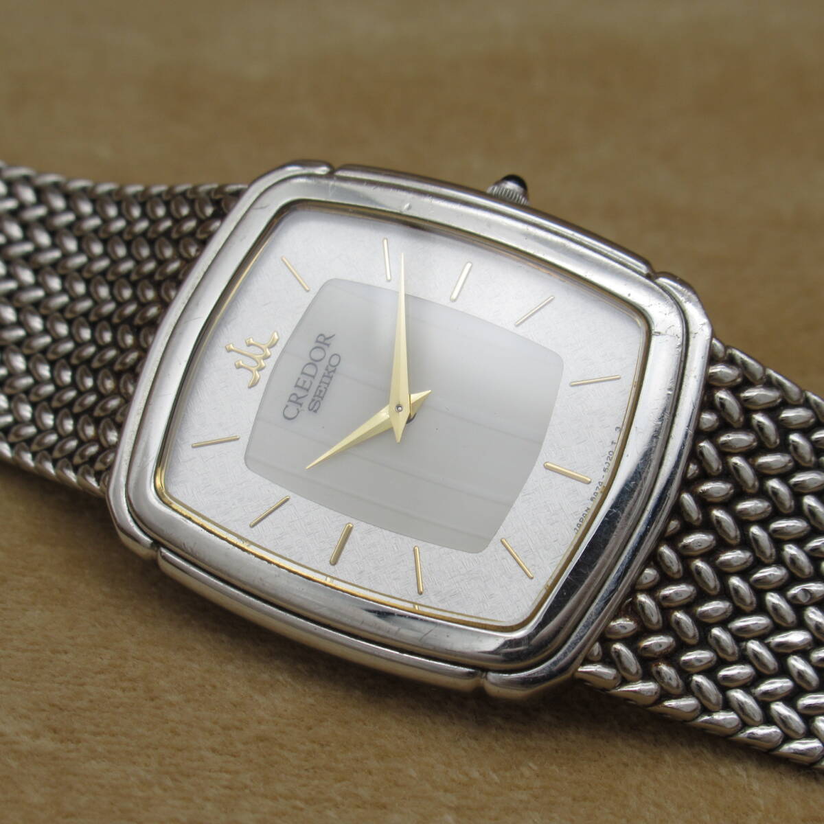 SEIKO】セイコー クレドール 腕時計 コンビ 7371-0040 ゴールド