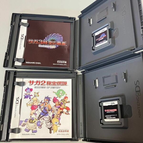nintendo DS SAGA サガ2 秘法伝説 GODDES OF DESTINY サガ3 時空の覇者 Shadow or Light