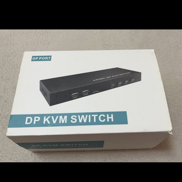 DisplayPort MT-VIKI 4 DP KVM SWITCH 切替器 ポート ケーブル付き 送料無料