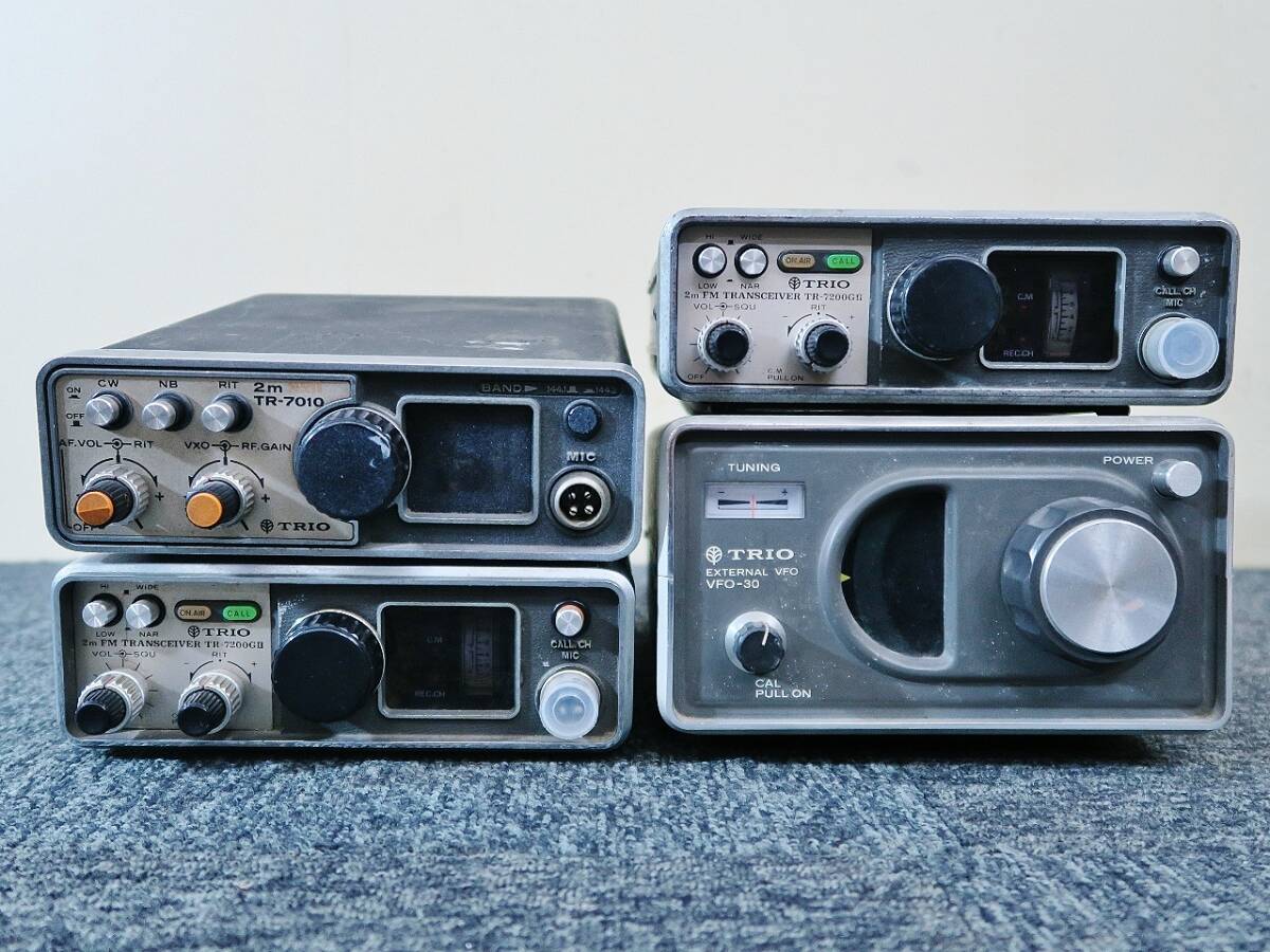 現状品 トリオ 無線機 TR-7200G TRIO 2M FM CAR トランシーバー