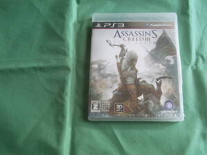 ★即決新品 SONY PS3 アサシン クリード 3 ASSASIN'S CREED III