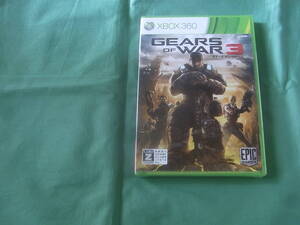 ★即決新品 マイクロソフトXBOX360 ギアーズ オブ ウォー3 Gears of War 3 通常版