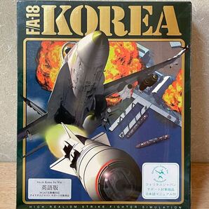 F/A-18 KOREA F/A-18 ホーネット フライトシミュレーター英語版 Windows95 CD-ROM