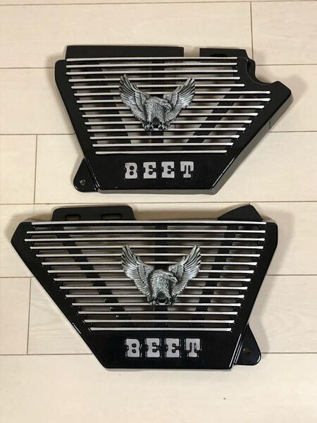 Z1 Z2 イーグル エンブレム BEET サイドカバー アルフィンカバー キジマ シート 外装 テール マフラー ハヤシ セブンスター キャスト 真鍮