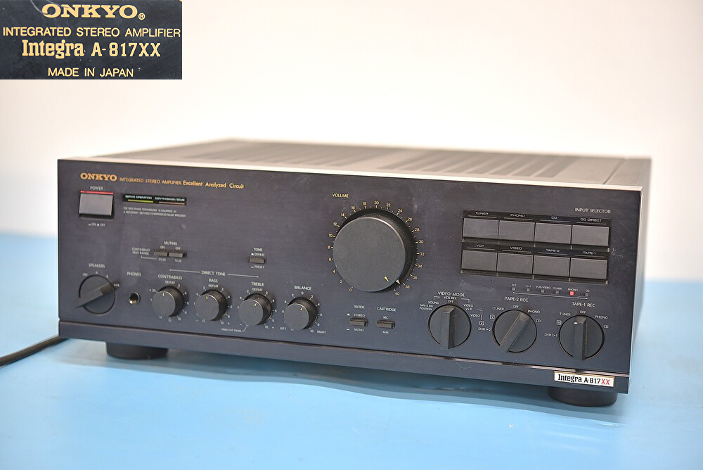 Yahoo!オークション -「onkyo integra a-817」の落札相場・落札価格 Yahoo!オークション -「onkyo integra a-817」の落札相場・落札価格