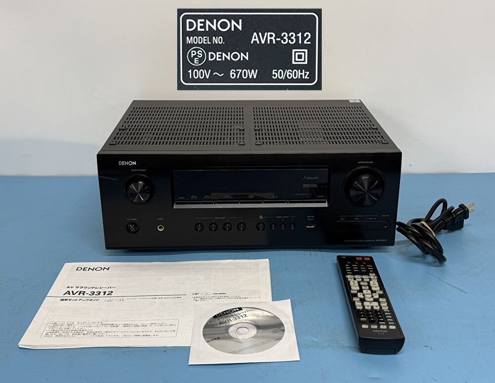 Yahoo!オークション -「denon avr-3312」の落札相場・落札価格 Yahoo!オークション -「denon avr-3312」の落札相場・落札価格