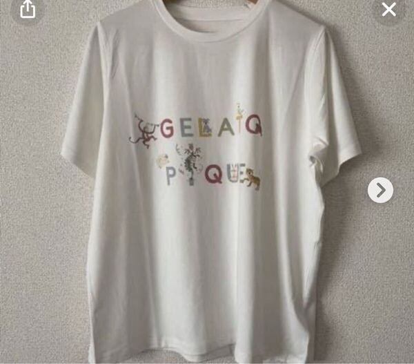 送料無料 新品 ジェラートピケ カットソー 白 半袖 Tシャツ 福袋 2024年 即決 A