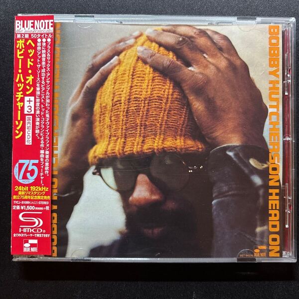 HEAD ON / ヘッドオン+3 / BOBBY HUTCHERSON / ボビー・ハッチャーソン (SHM-CD)