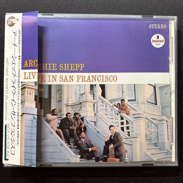 LIVE IN SAN FRANCISCO / ライブ・イン・サン・フランシスコ / ARCHIE SHEPP / アーチー・シェップ