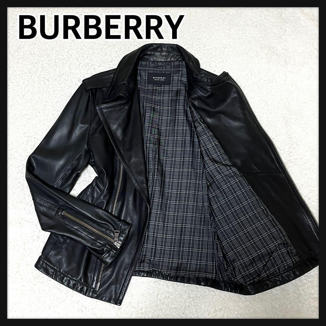 Yahoo!オークション -「burberry black label レザーライダース Yahoo!オークション -「burberry black label レザーライダース