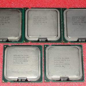 ジャンクCPUセット 古いCPU5枚セット LGA775 002