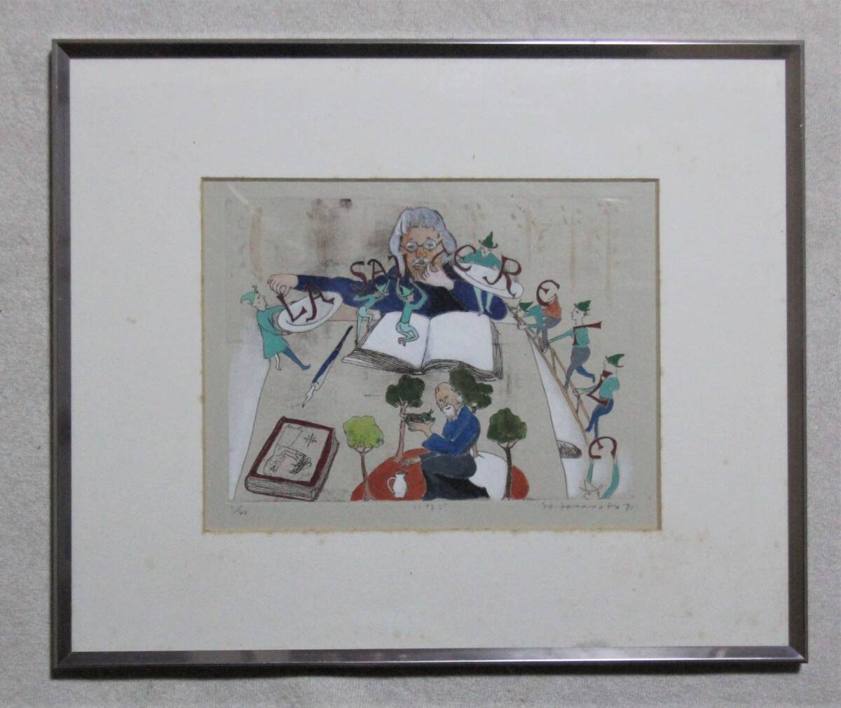Yahoo!オークション -「山本容子 銅版画」(版画) (美術品)の落札 Yahoo!オークション -「山本容子 銅版画」(版画) (美術品)の落札