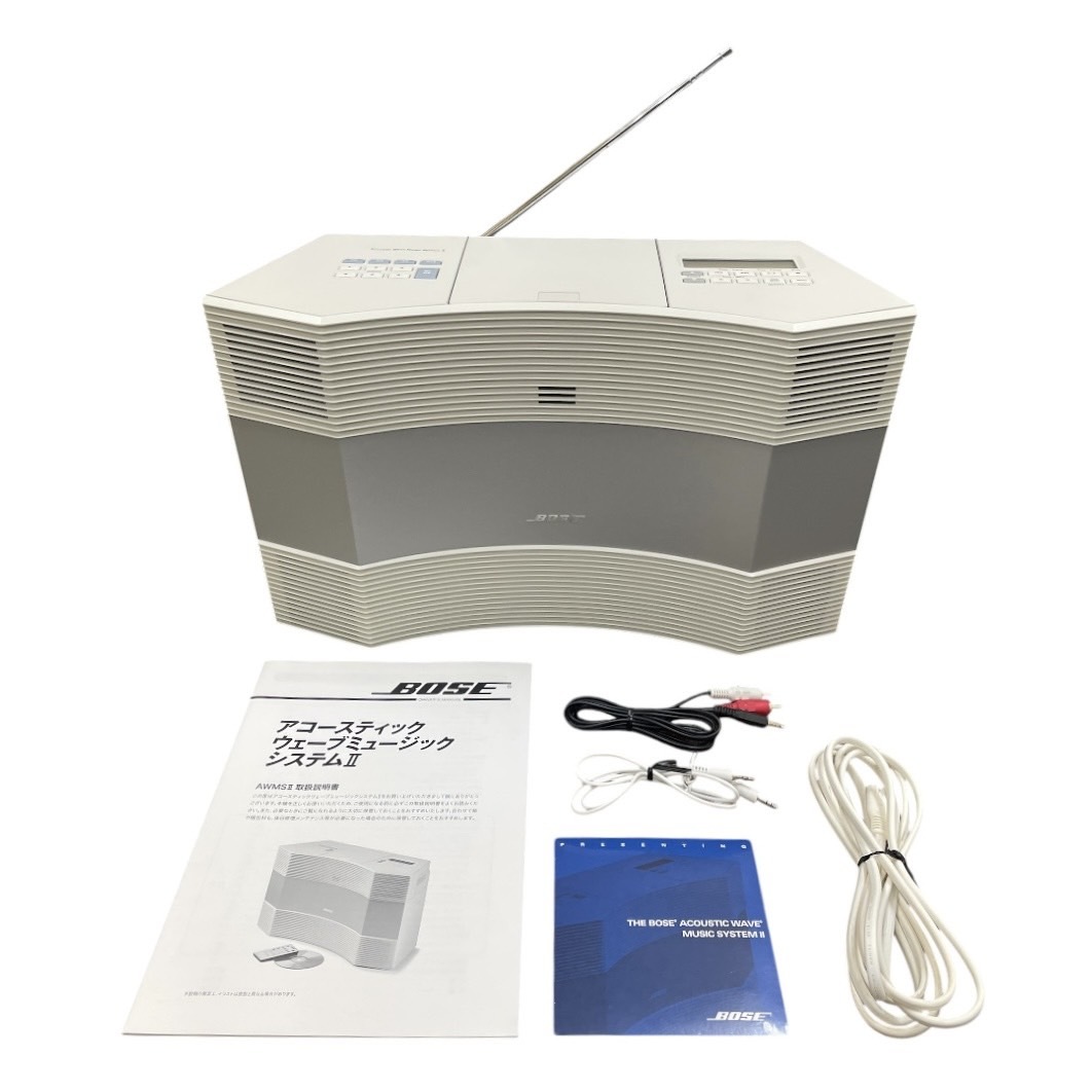 Bose Acoustic Wave music system II [チタニウムシルバー Bose Acoustic Wave music system II [チタニウムシルバー