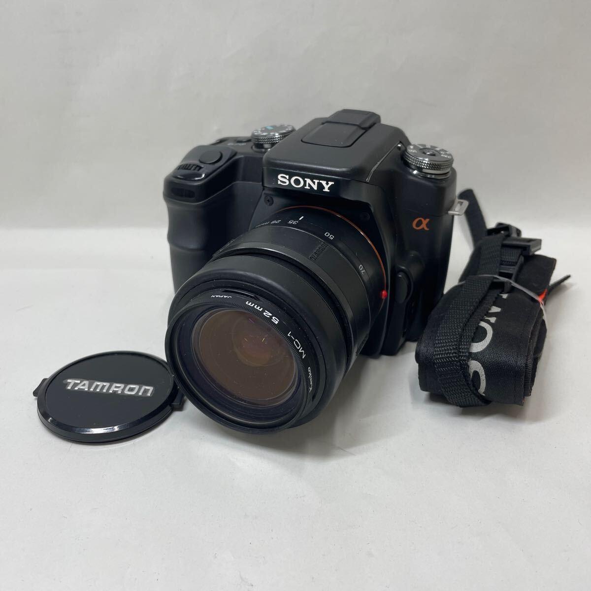 中古】SONY ソニー α100 DSLR-A100 ズームレンズキット ブラック