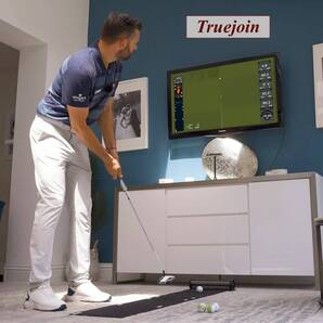 スクリーンパター練習機 パットスキルの向上を目指す テレビとつなぐだけ 本格パットシミュレーター リアルグリーン スクリーンパター練習