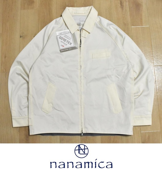 【送料無料】新品 nanamica GORE-TEX チノクルージャケット XL SUAF252 ナチュラル ナナミカ ゴアテック