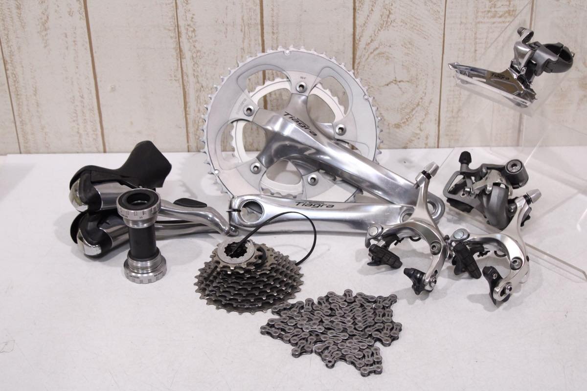 SHIMANO シマノ 4600シリーズ Tiagra 2x10s セット 170mm 52/36T SHIMANO シマノ 4600シリーズ Tiagra 2x10s セット 170mm 52/36T