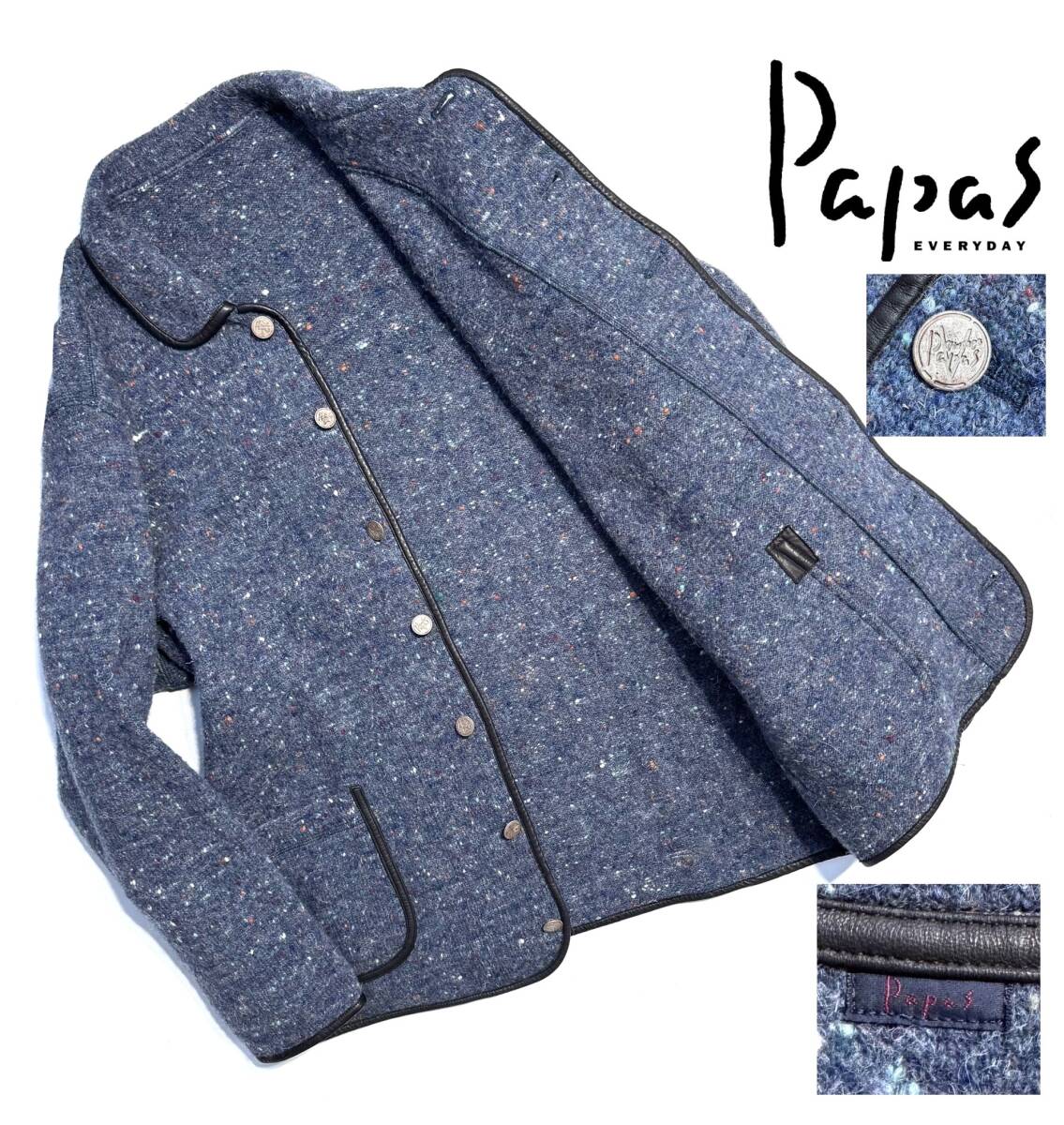 Yahoo!オークション -「レザー ジャケット」(パパス) (は)の落札 Yahoo!オークション -「レザー ジャケット」(パパス) (は)の落札
