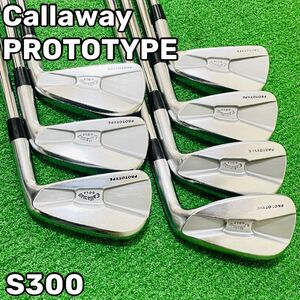8236 Callaway PROTOTYPE Callaway прототип железный 7 шт. комплект правый выгода .S300 DG Dynamic Gold динамик Gold 4.5.6.7.8.9.P
