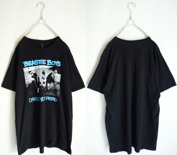 BEASTIE BOYS・ビースティボーイズ TシャツL☆CHECK YOUR HEAD GILDAN