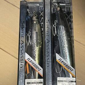 シマノ▲エクスセンス サイレントアサシン▲140F NRボラ&120F Fブラック▲定価2498円