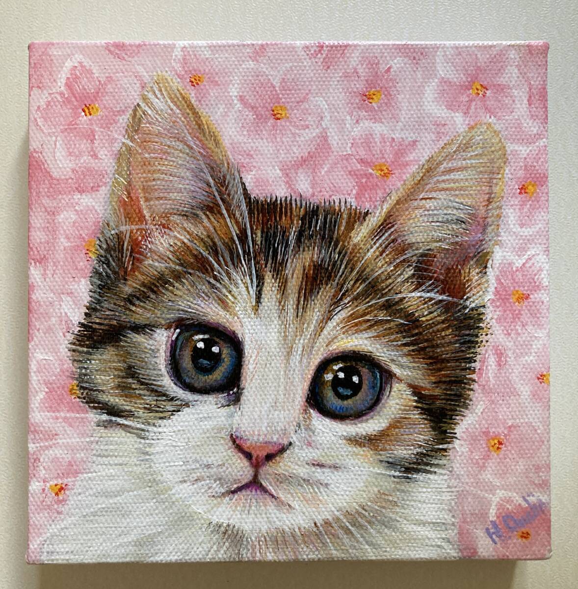 Yahoo!オークション -「猫の絵」(美術品) の落札相場・落札価格