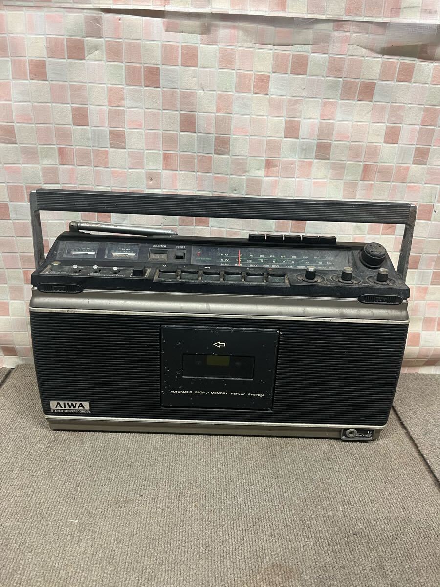 希少AIWAラジカセTPR-830アイワメンテナンス済み中古動作品美品