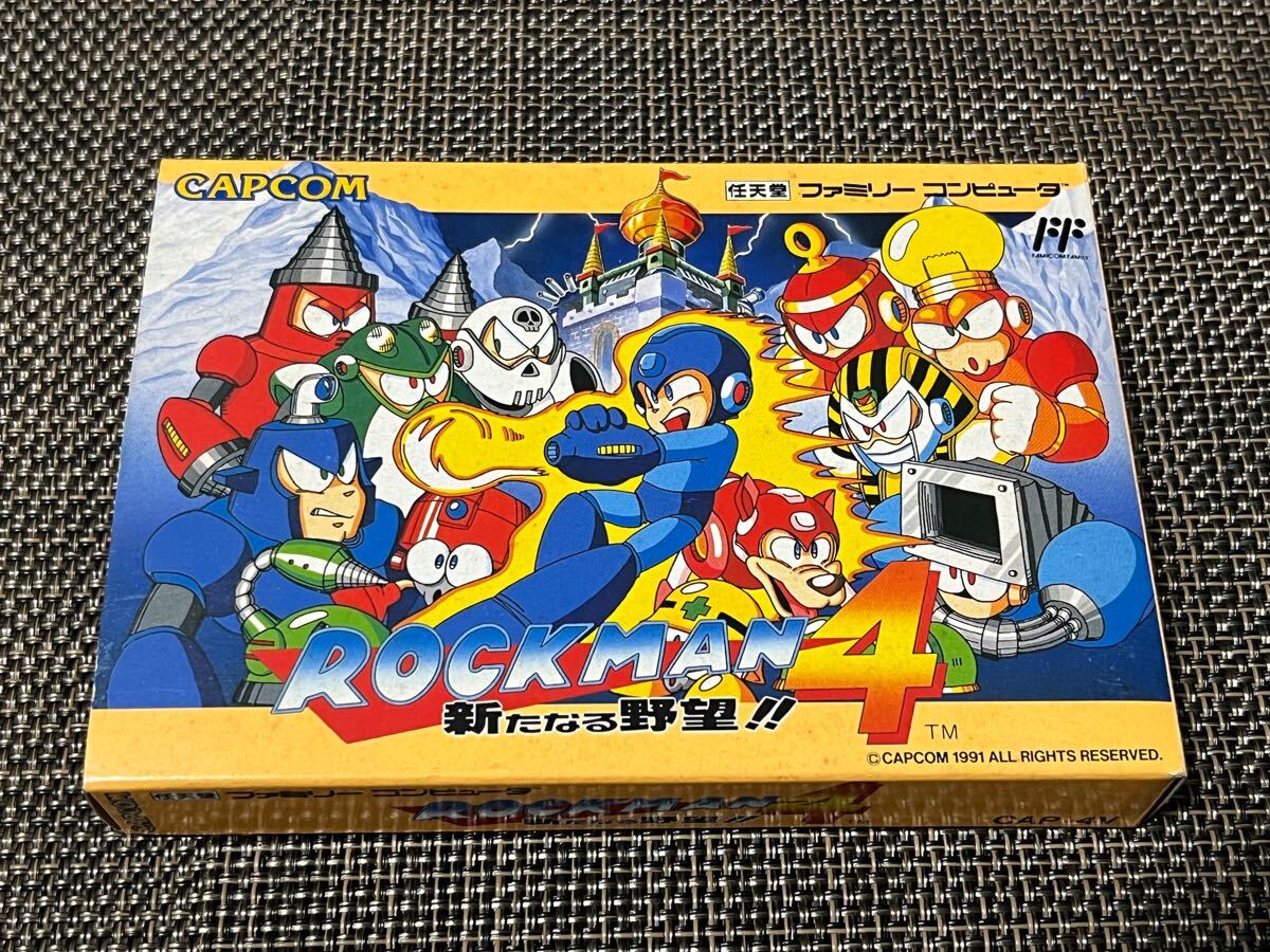 Yahoo!オークション - 【箱説付き・良品 FC ロックマン ROCKMAN
