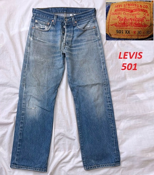 POST JUNK / 00's LEVI'S 501 コロンビア製 デニムパンツ [W30]