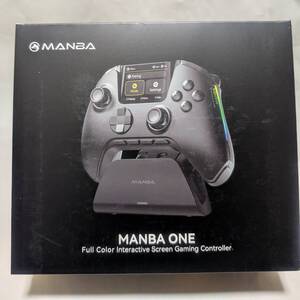 Manba One Ver.2 ブラック PC コントローラー PC Switch Android iOS 多機能LCD搭載 ドリフト防止 ホールスティック 連射機能