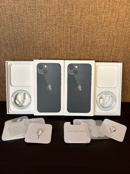 Apple iPhone13 空箱 充電 ケーブル 付き