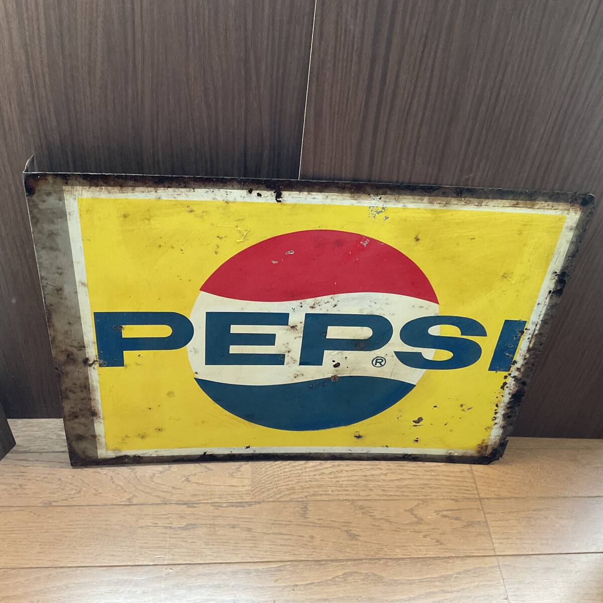 Yahoo!オークション -「ペプシコーラ看板」(アンティーク Yahoo!オークション -「ペプシコーラ看板」(アンティーク