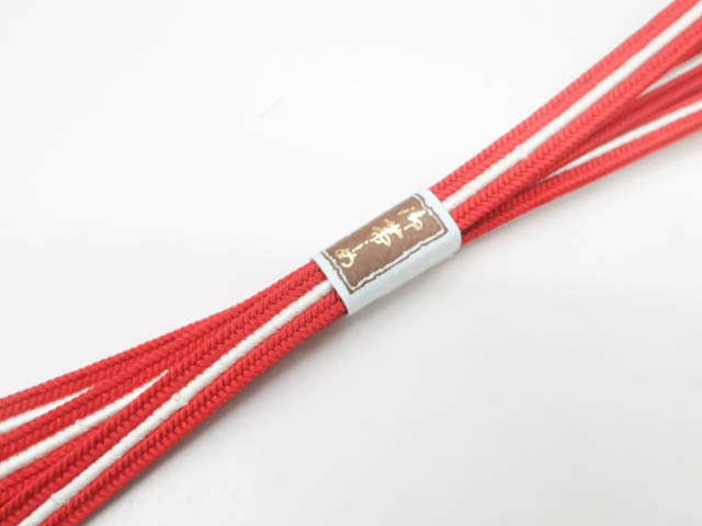 《京都一輝堂》【着物】和装小物　帯締め　平組　撚房　未使用品　r7w03-102