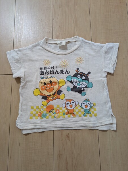 アンパンマン あんぱんまん 90cm お祭り半袖Tシャツ