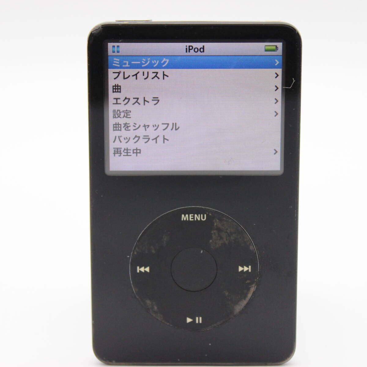 超希少 iPod Classic 第5世代 30GB ブラック 美品 Yahoo!オークション -「ipod classic 30gb (第5世代)」の落札