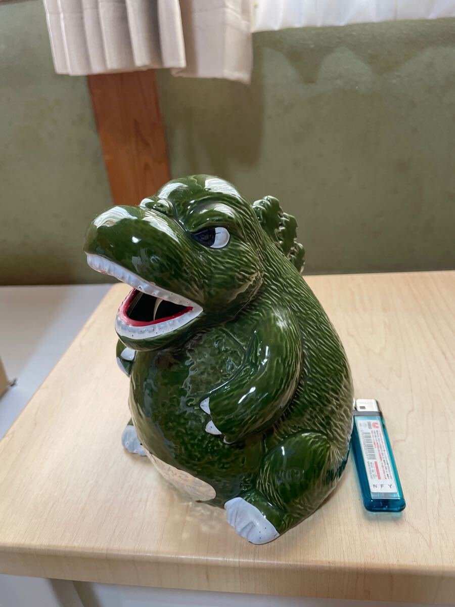 ゴジラ 灰皿 口から煙の出る灰皿 陶器製 GODZILLA 1984年 東宝