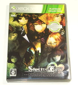 STEINS;GATE シュタインズゲート プラチナコレクション版 ( 5pb / W2D-00004 ) XBOX360 専用ソフト 中古