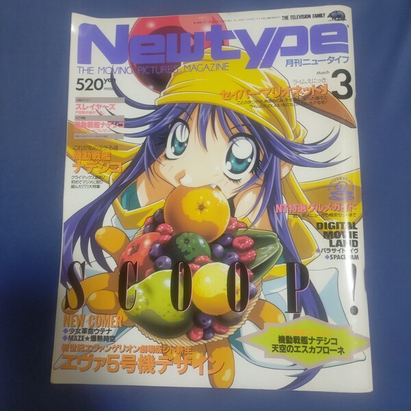 送料無料即決!月刊ニュータイプ Newtype新世紀エヴァンゲリオン機動戦艦ナデシコ新機動戦記ガンダム葉月里緒奈