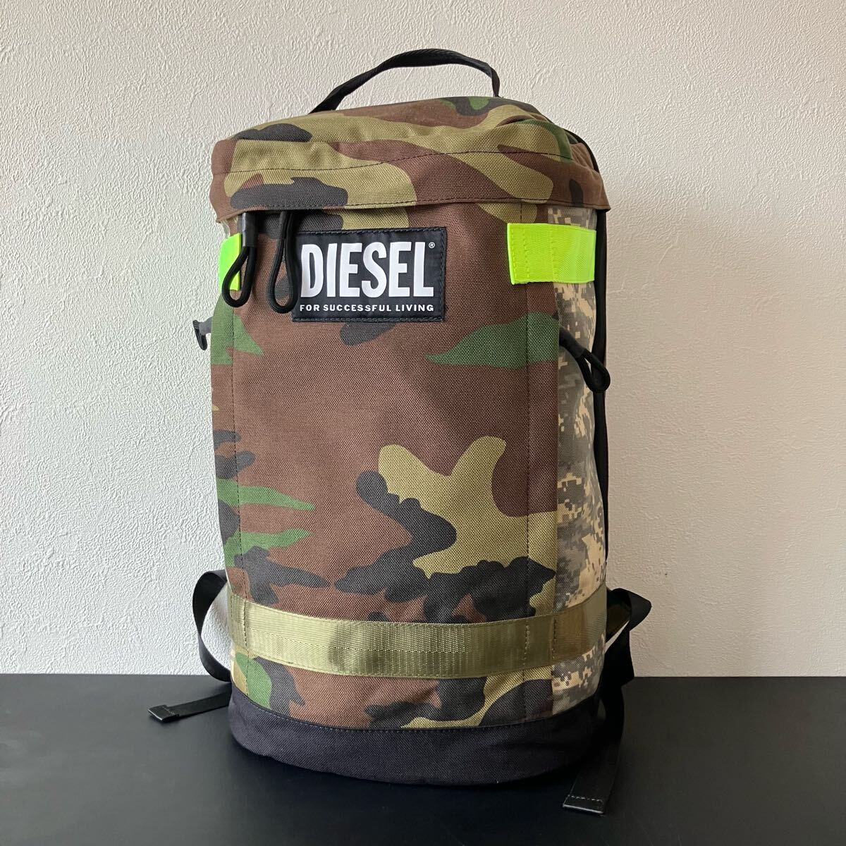DIESEL - DIESEL ディーゼル ボストンバッグ カモフラ