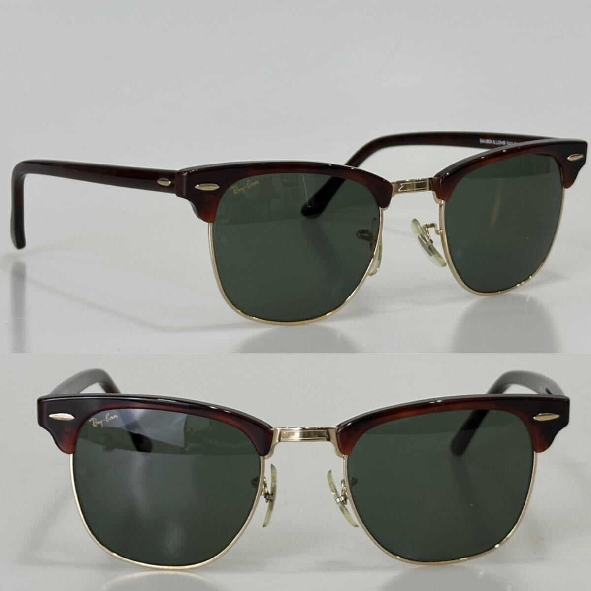 美品 ヴィンテージ レイバン クラブマスター ボシュロムUSA ボシュロム社製(MADE IN USA) レイバン クラブマスター 49mm