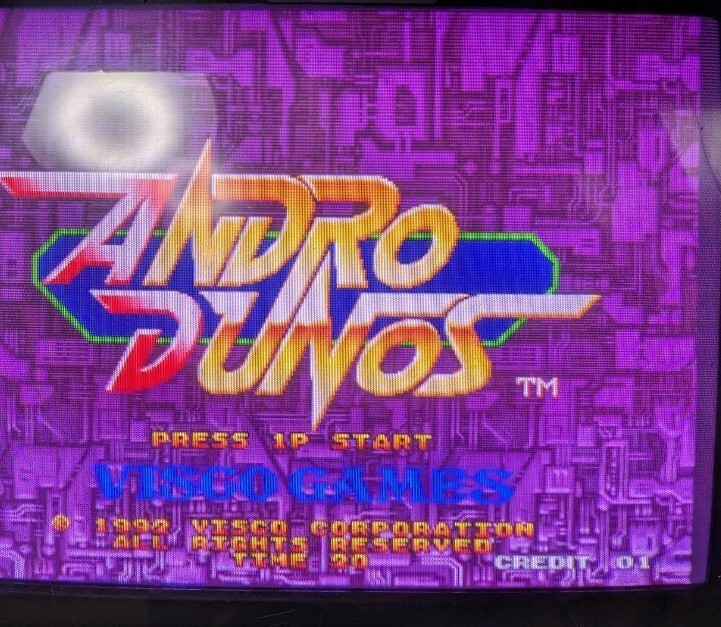 NEO・GEO初期のビスコ製STG「アンドロデュノス」が復刻。駿河屋