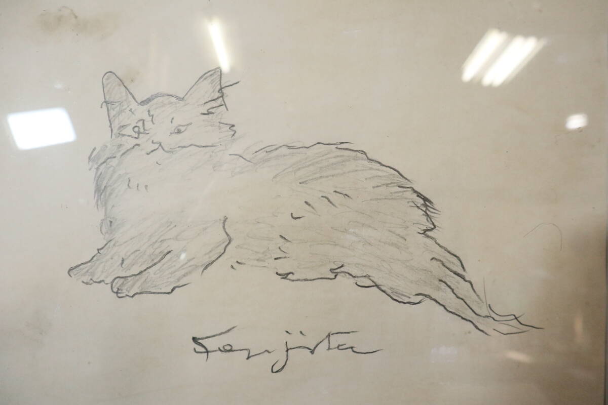 Yahoo!オークション -「猫」(鉛筆画、木炭画) (絵画)の落札相場
