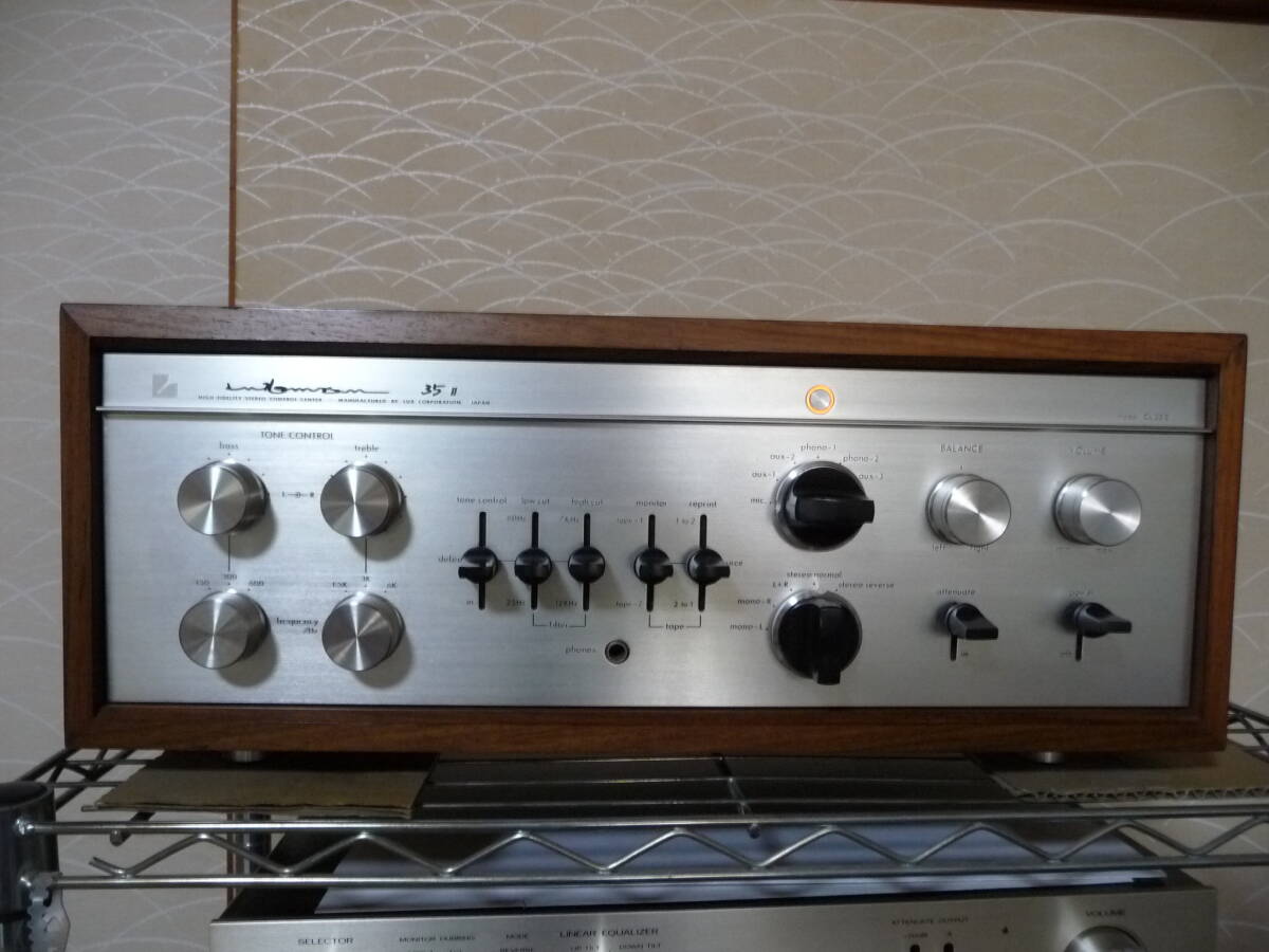 Yahoo!オークション -「luxman cl35Ⅱ 真空管プリアンプ」の落札 Yahoo!オークション -「luxman cl35Ⅱ 真空管プリアンプ」の落札