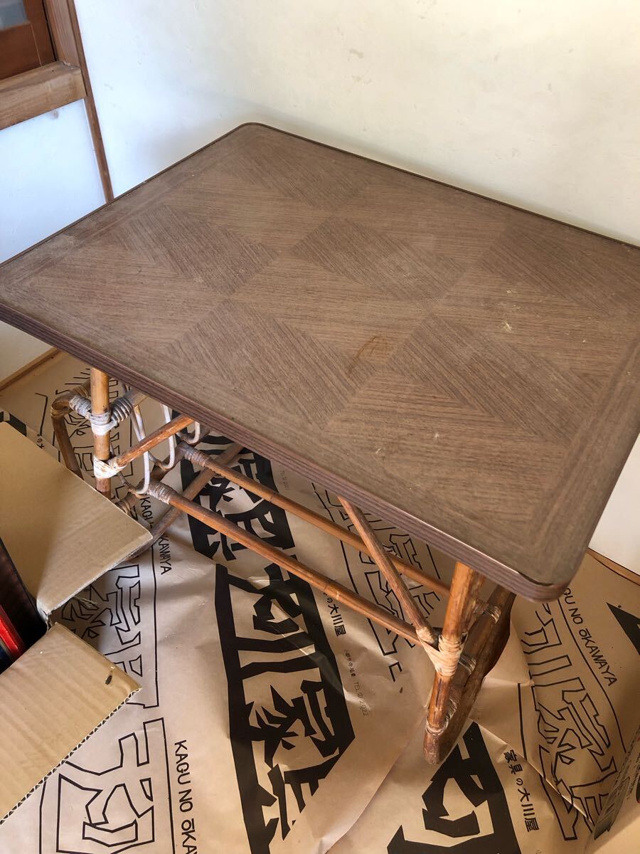 2025年最新】Yahoo!オークション -ラタンテーブルの中古品・新品